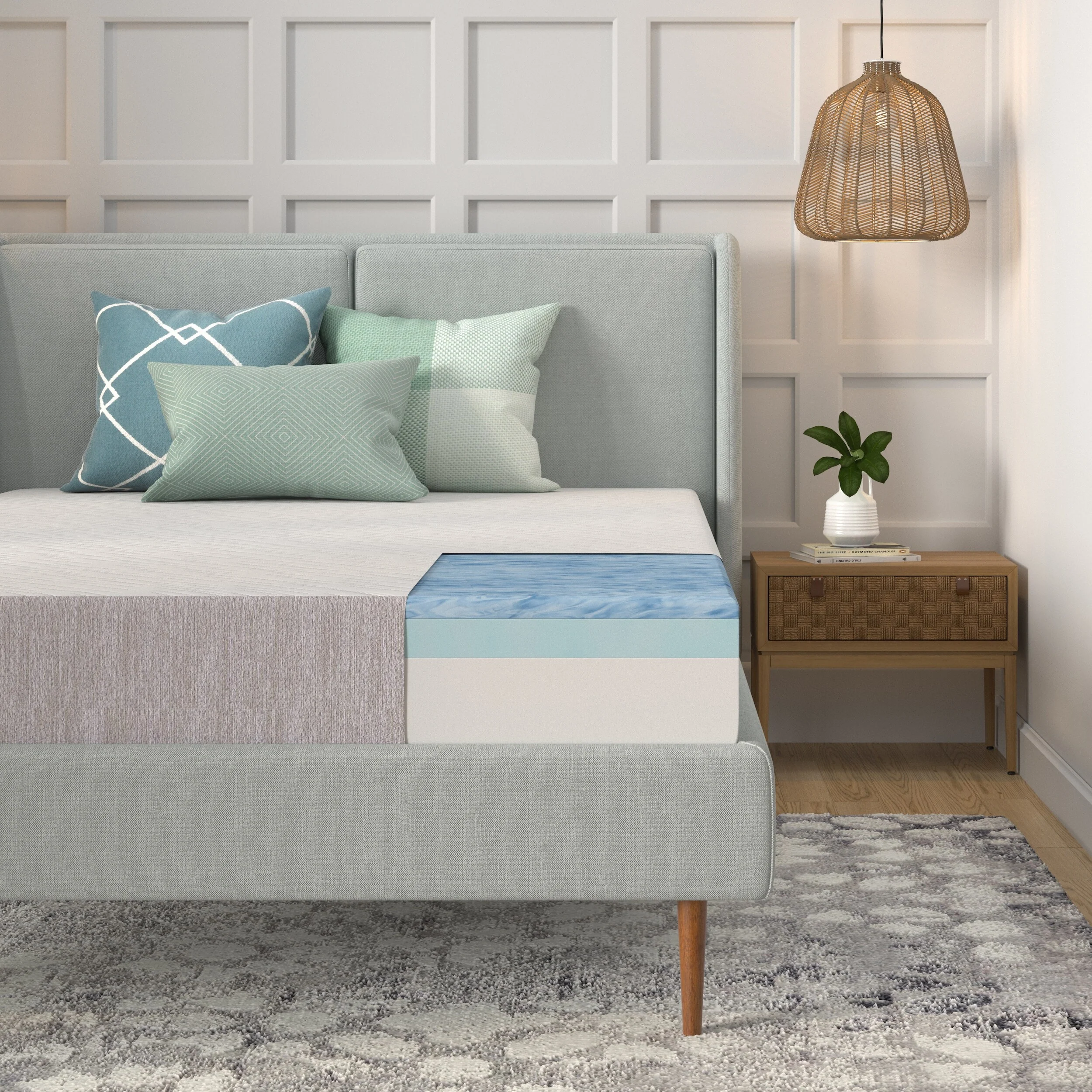 Select Luxury 8-inch Medium Firm Gel Memory Foam Mattress