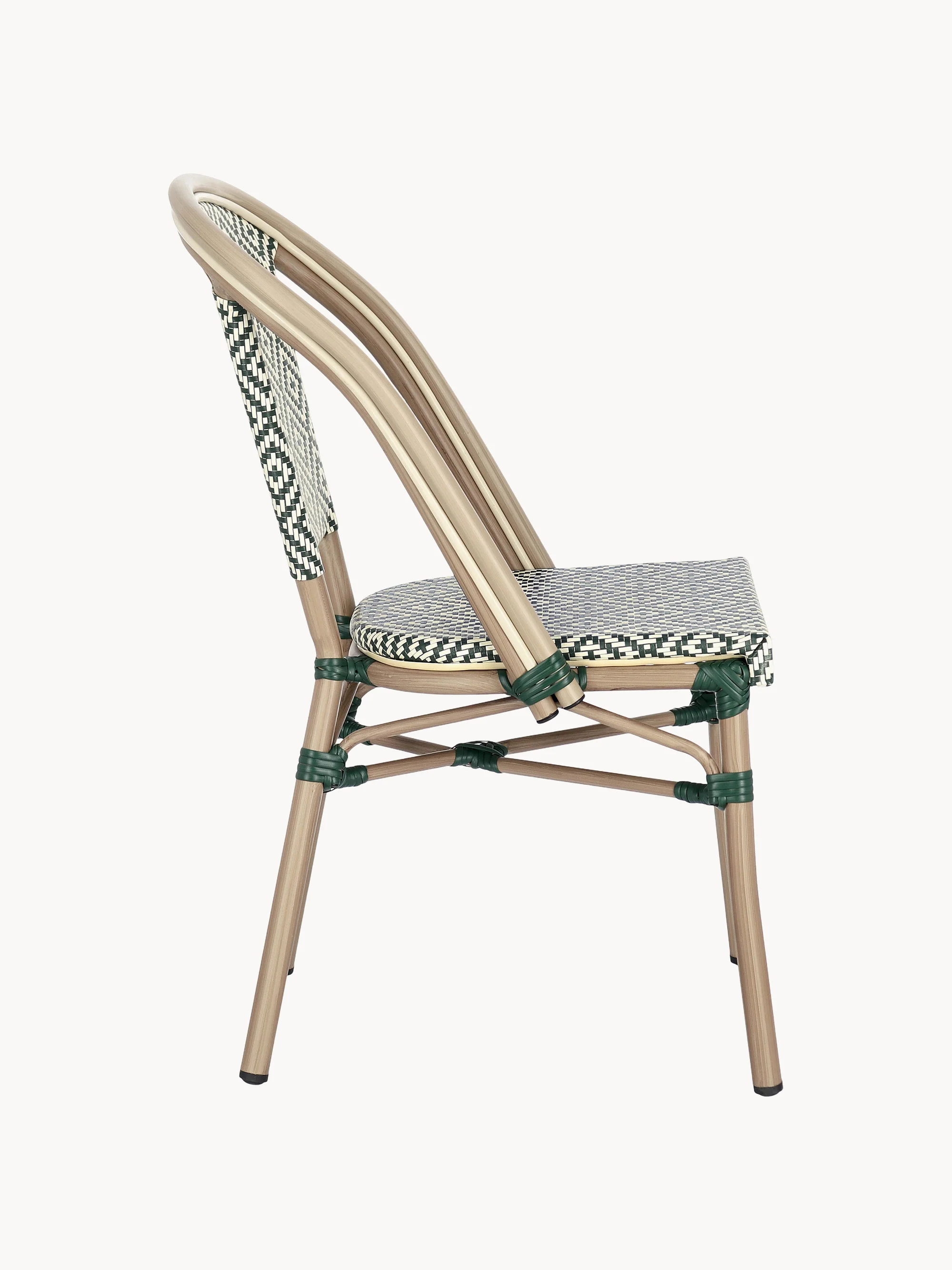 Stapelbarer Outdoor-Stuhl Silveira