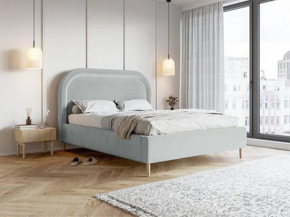 Bedframe Lorena velvet 180 x 200 cm