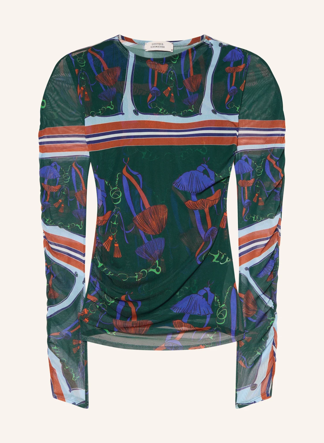 DOROTHEE SCHUMACHER Longsleeve WILD FUNGHI aus Mesh
