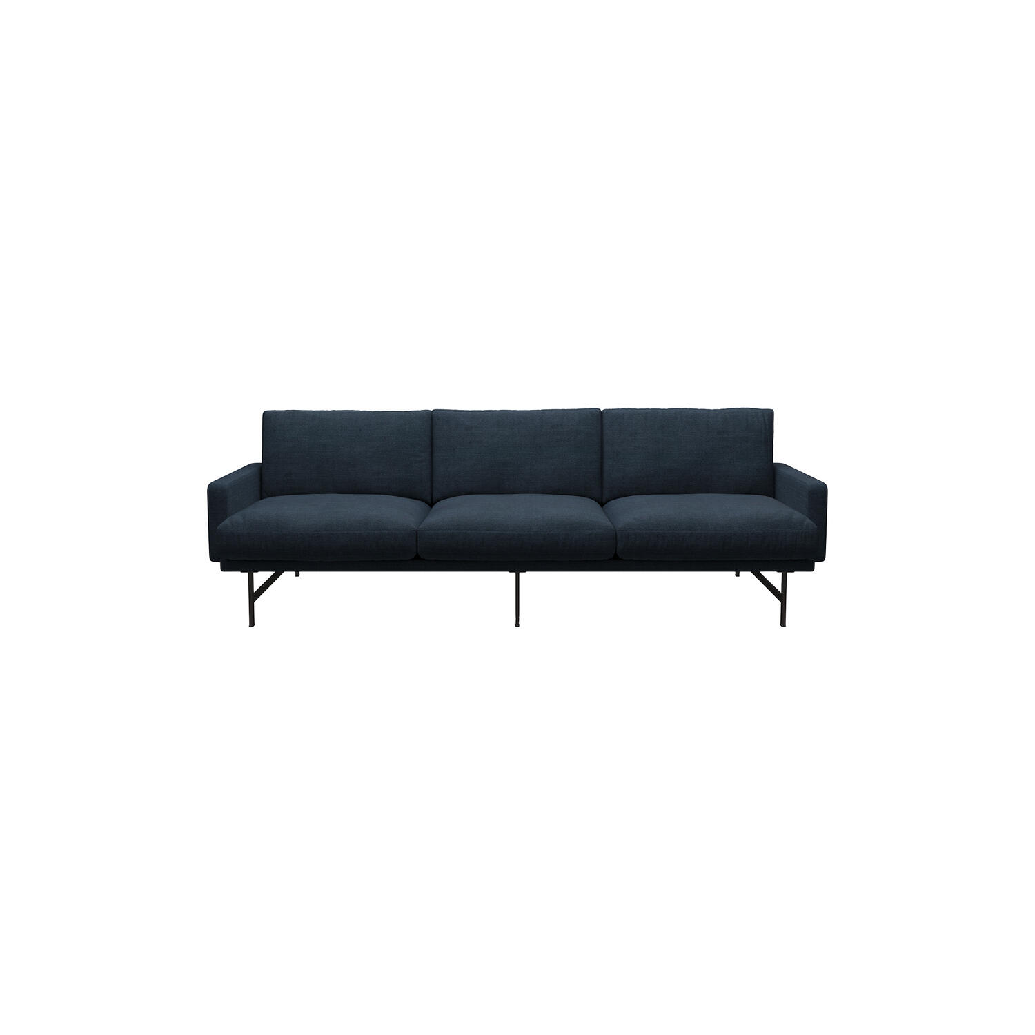 Lissoni&trade; PL113S sofa, black navy 783