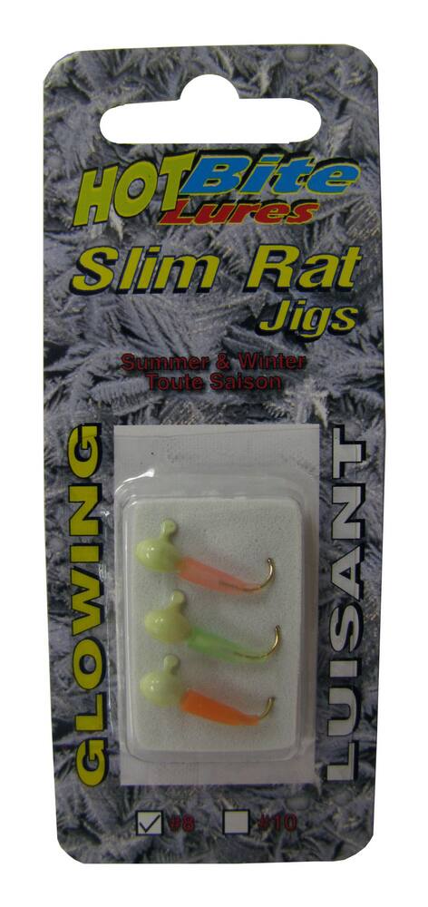 HT Slim Rat Jigs, 3-pk