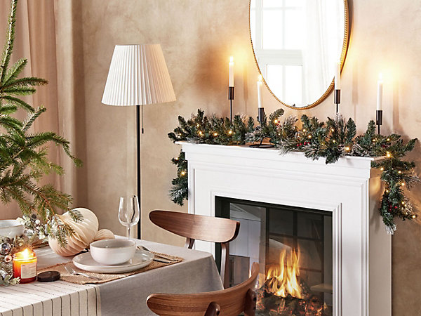 Guirlande de Noël LED WAPTA 180 cm Vert