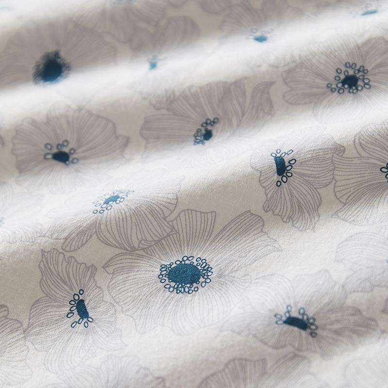 Blossom Blue Quilt Cover Set