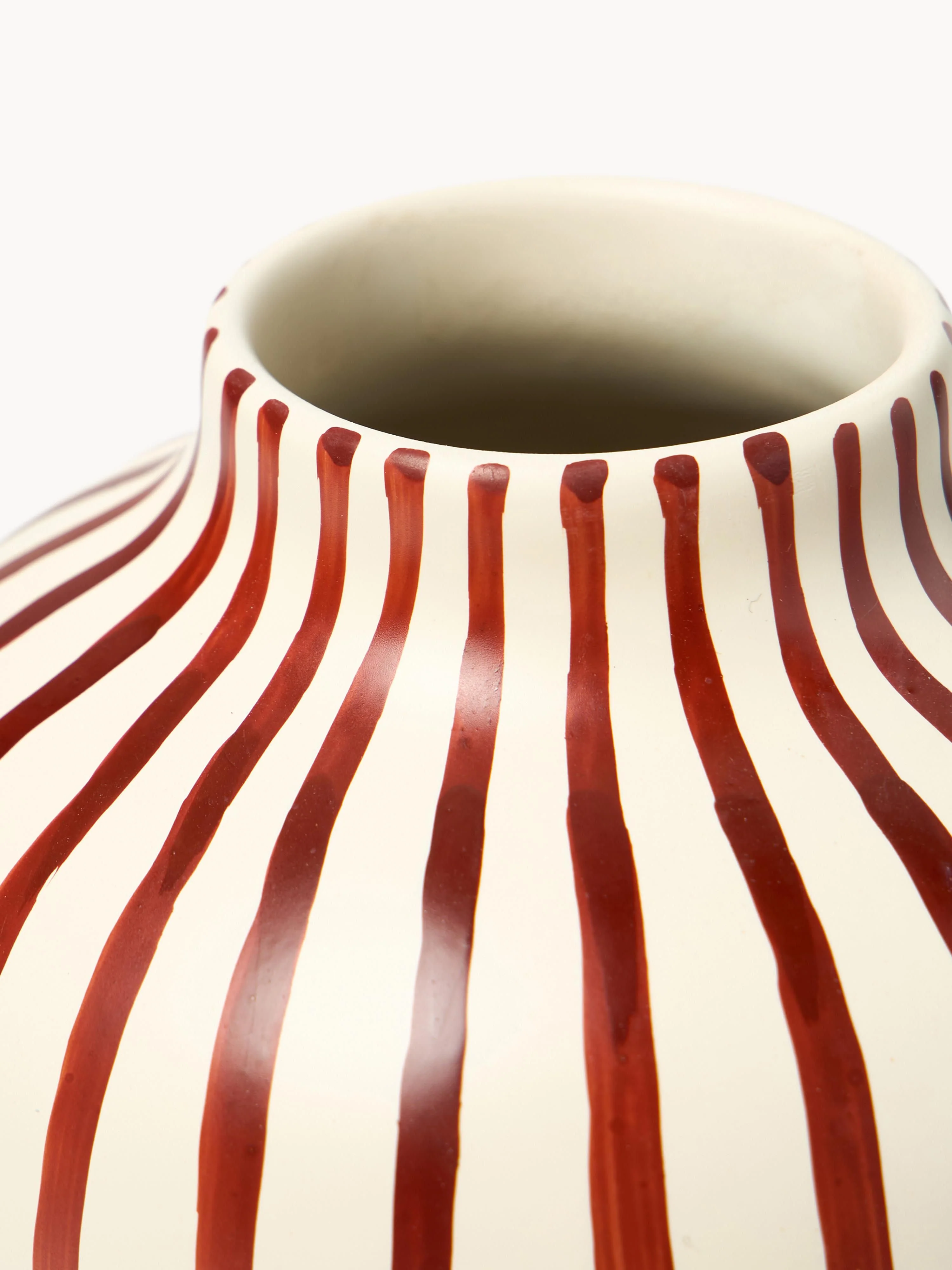 Handbemalte Vase Elio, H 31 cm