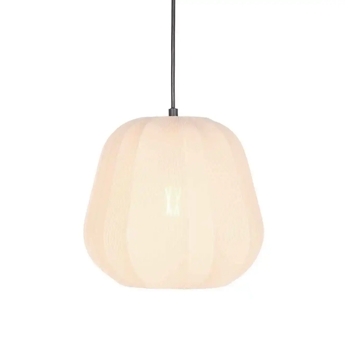 Anne Light & home hanglamp Sable - 1 lichts - 25 x 150  cm - creme