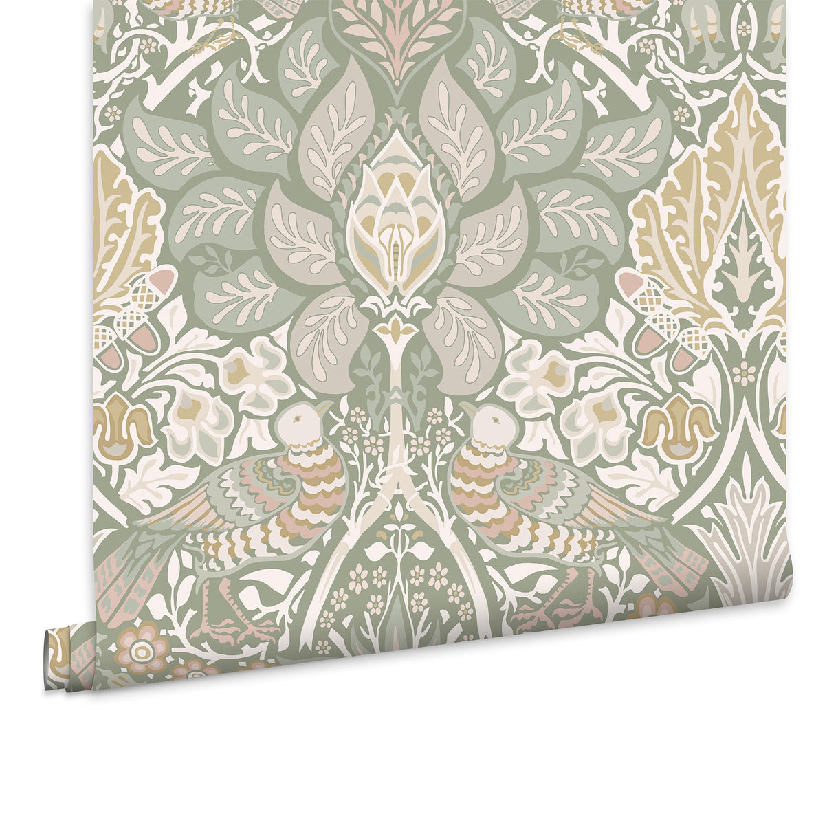 William Morris at Home Vliesbehang - Dove & Rose Spring Garden - 1000x52