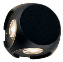 Kinkiet zewnętrzny PATRAS czarny LED 4x1W 320lm IP54 Nowodvorski Lighting