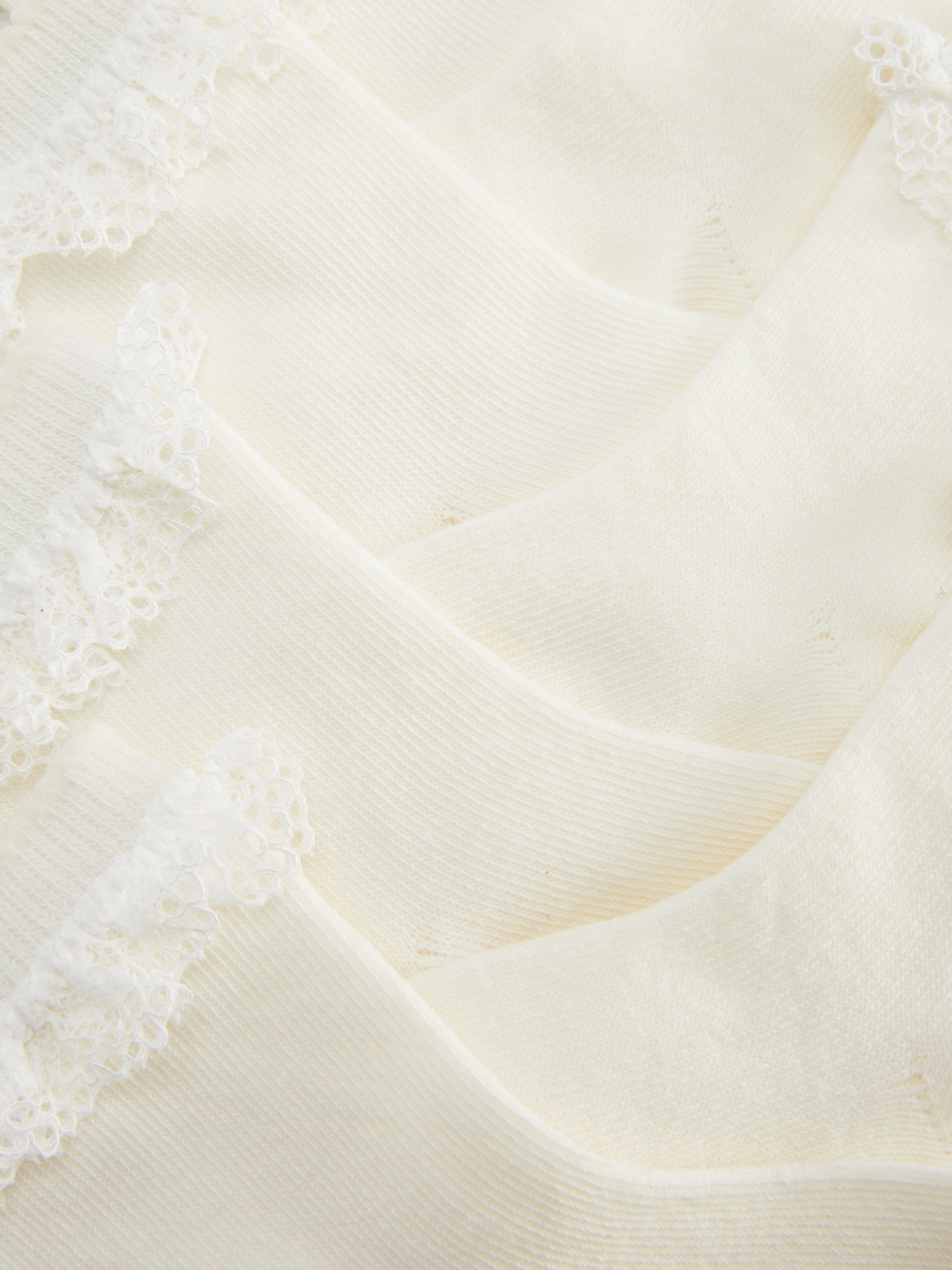 5-Pack Ruffle Trim Socks