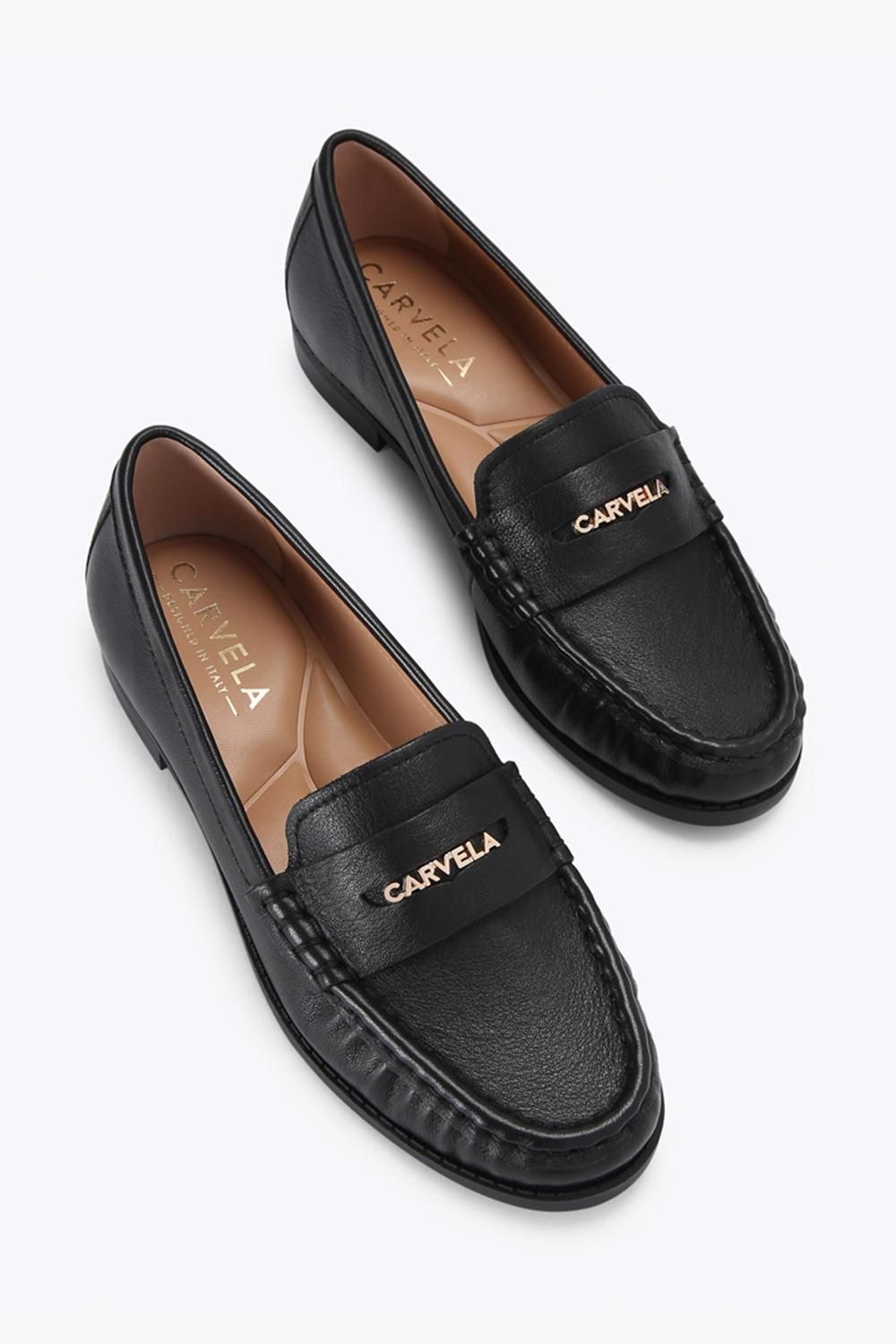 Carvela Avanti Loafer' Leather Flats