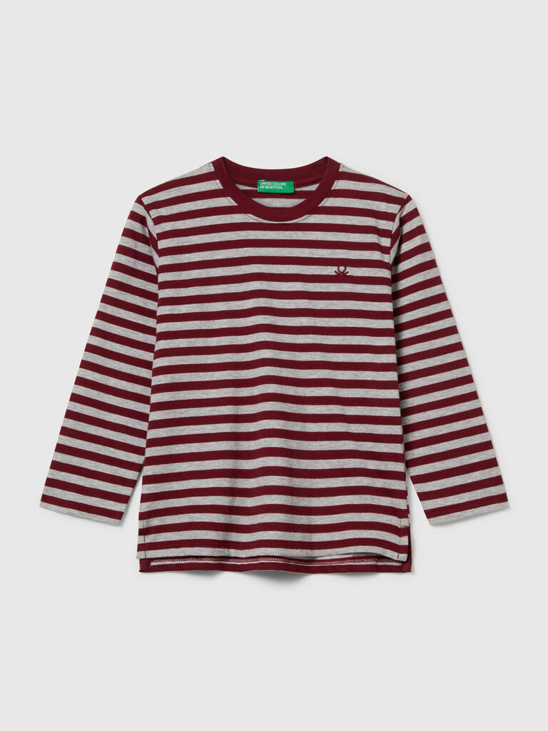 Long sleeve striped t-shirt