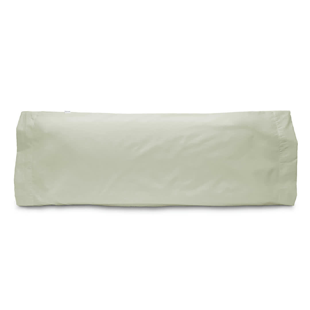 PURE TO - Taie d'oreiller en percale de coton 45x110 cm corail