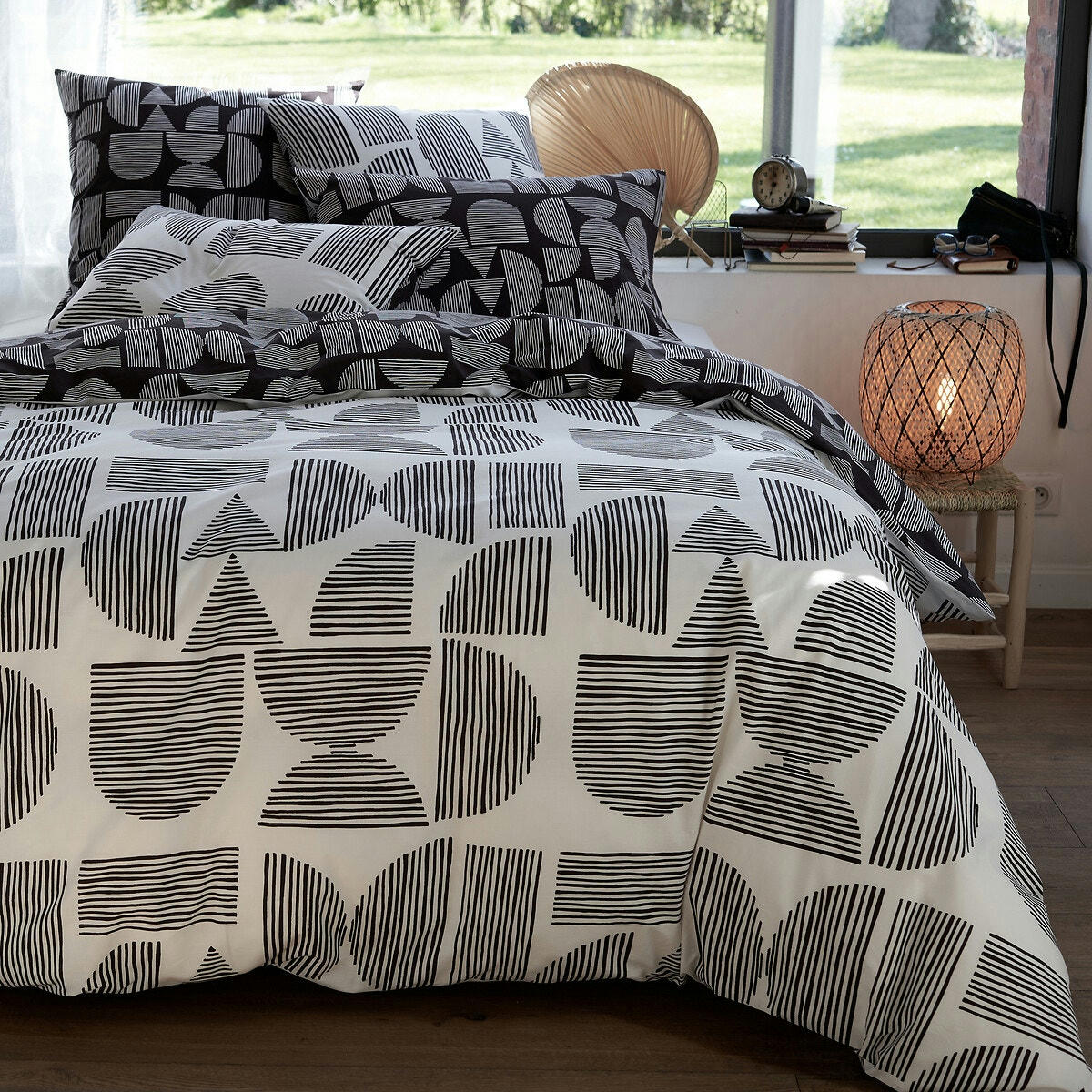 Drap-housse coton lavé, Assane
