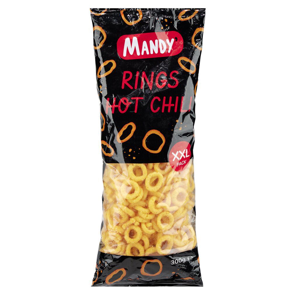 Anneau maïs soufflé saveur spicy format XXL 300gr