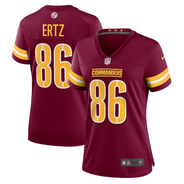 Zach Ertz Washington Commanders Nike Women's Game Jersey -  Burgundy