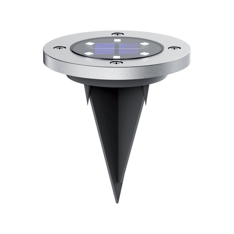 Spot LED solaire Ø 11 x 2 cm 2 pièces XANLITE