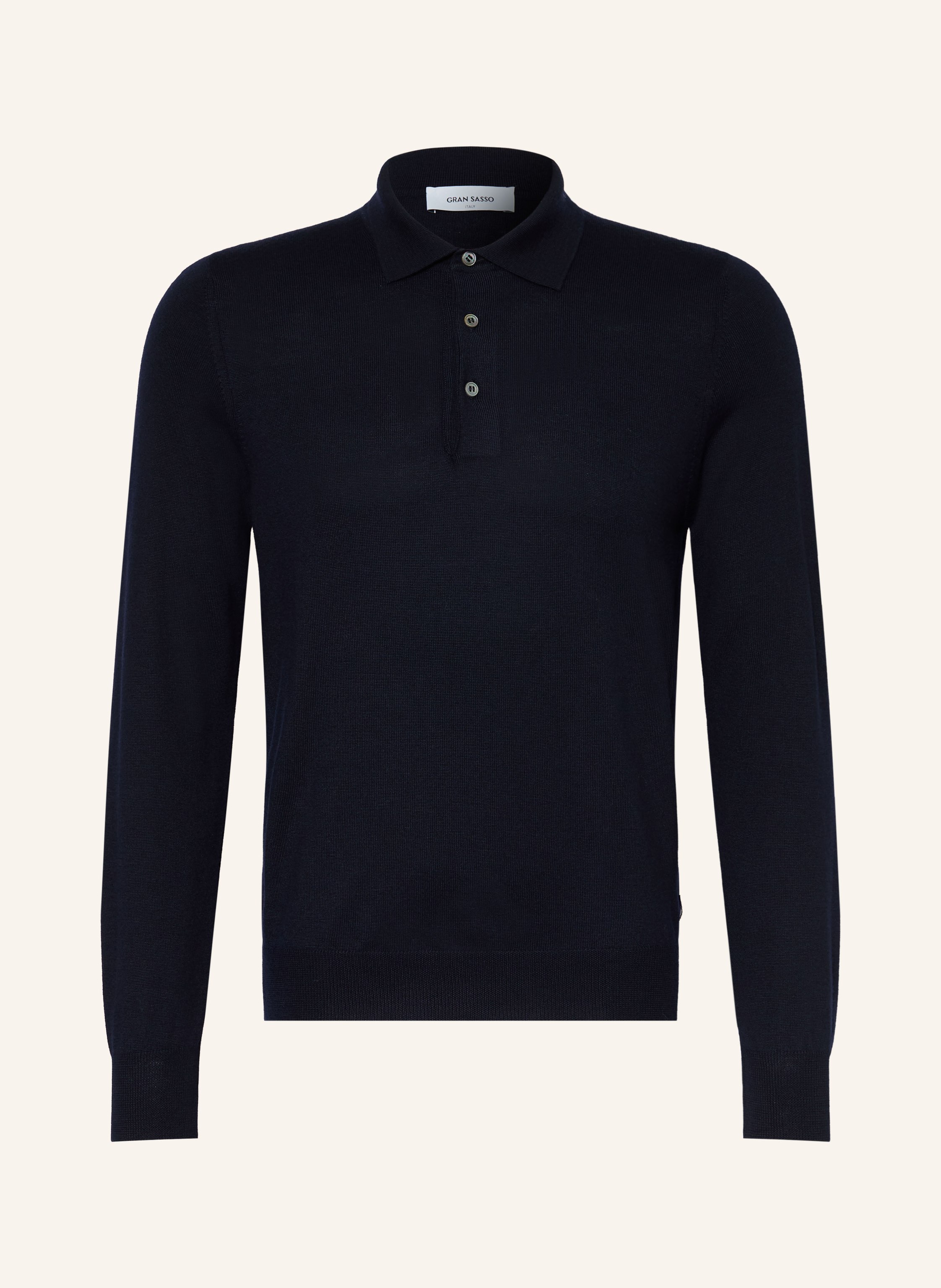 GRAN SASSO Strick-Poloshirt