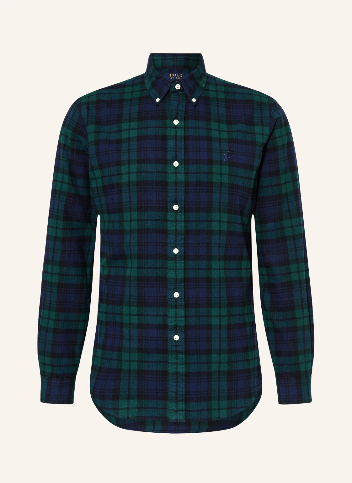 POLO RALPH LAUREN Flanellhemd Custom Fit