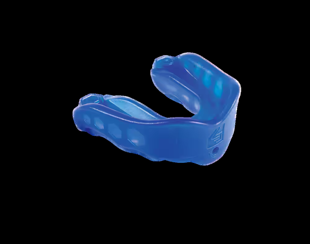 Shock Doctor Gel Max Mouthguard, Royal Blue, Assorted Sizes
