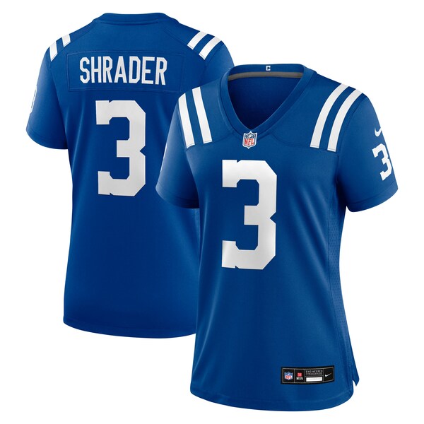 Spencer Shrader Indianapolis Colts Nike Women's Team Game Jersey -  Royal