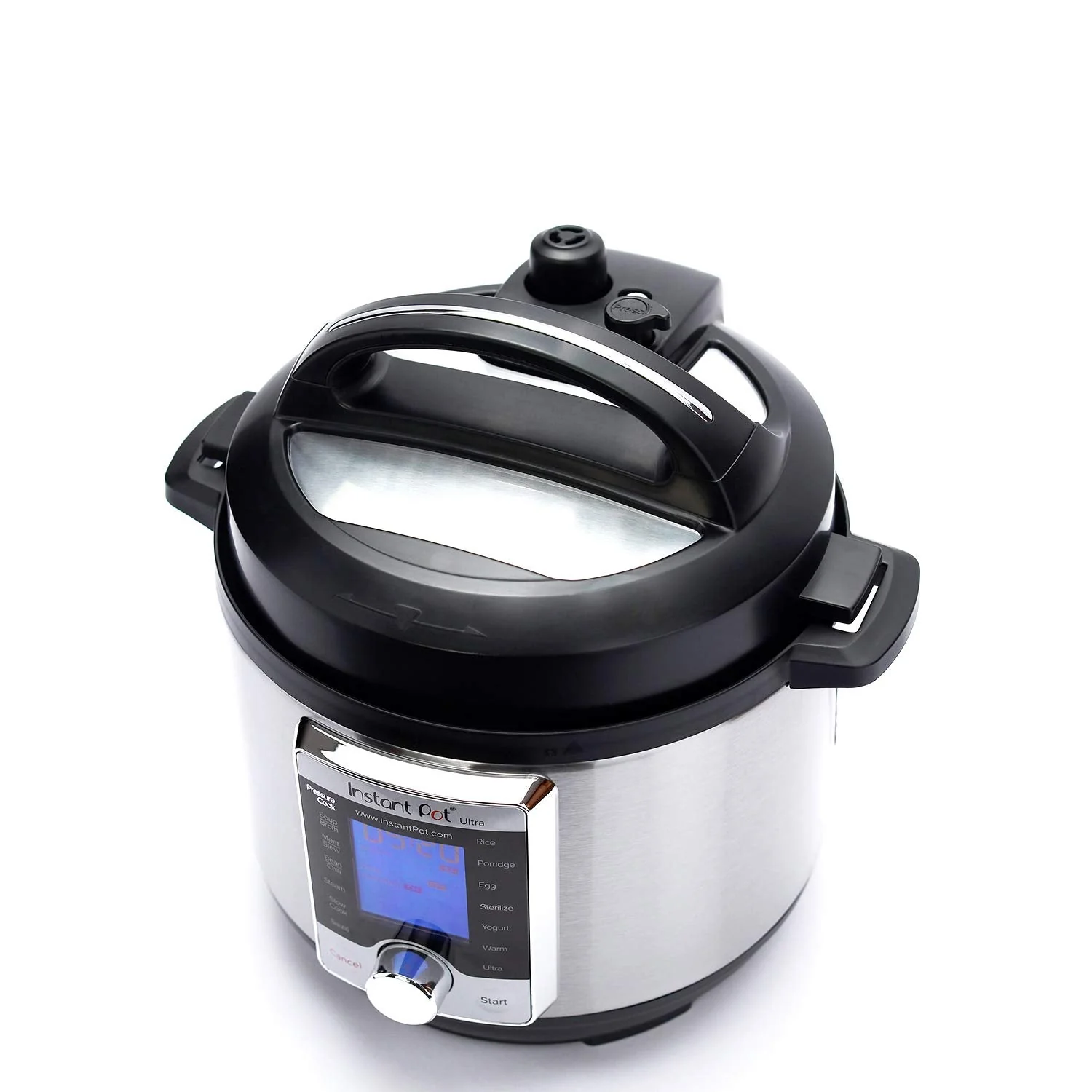 Instant Pot Ultra Mini 3 Quart Programmable Cooker, Stainless Steel, 16 in 1, Silver, Touch Control, UL Certified