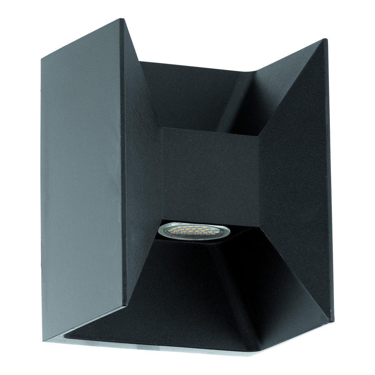 EGLO wandlamp buiten Morino - led - 18 cm - antraciet