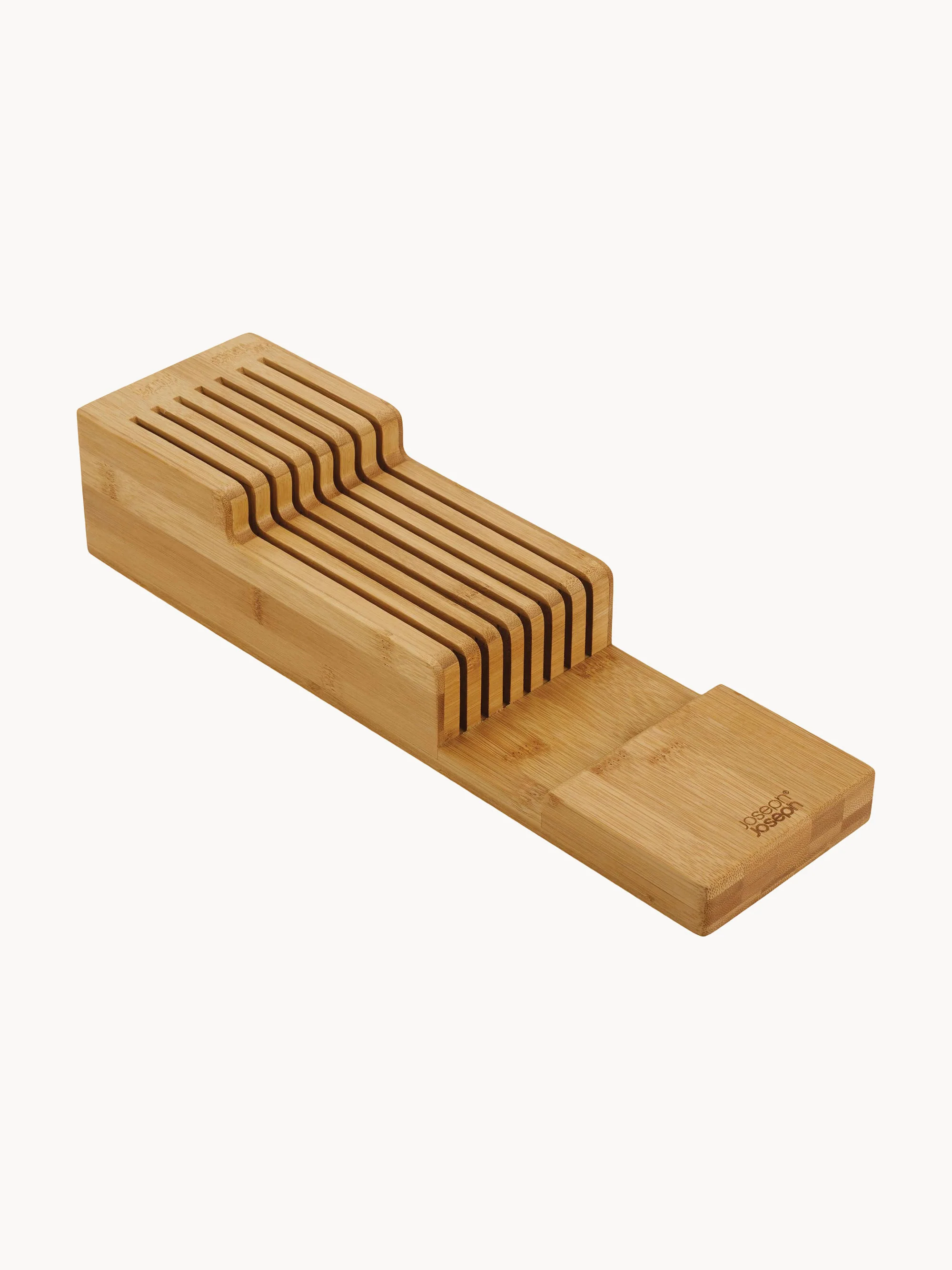 Messer-Organizer DrawerStore aus Bambus