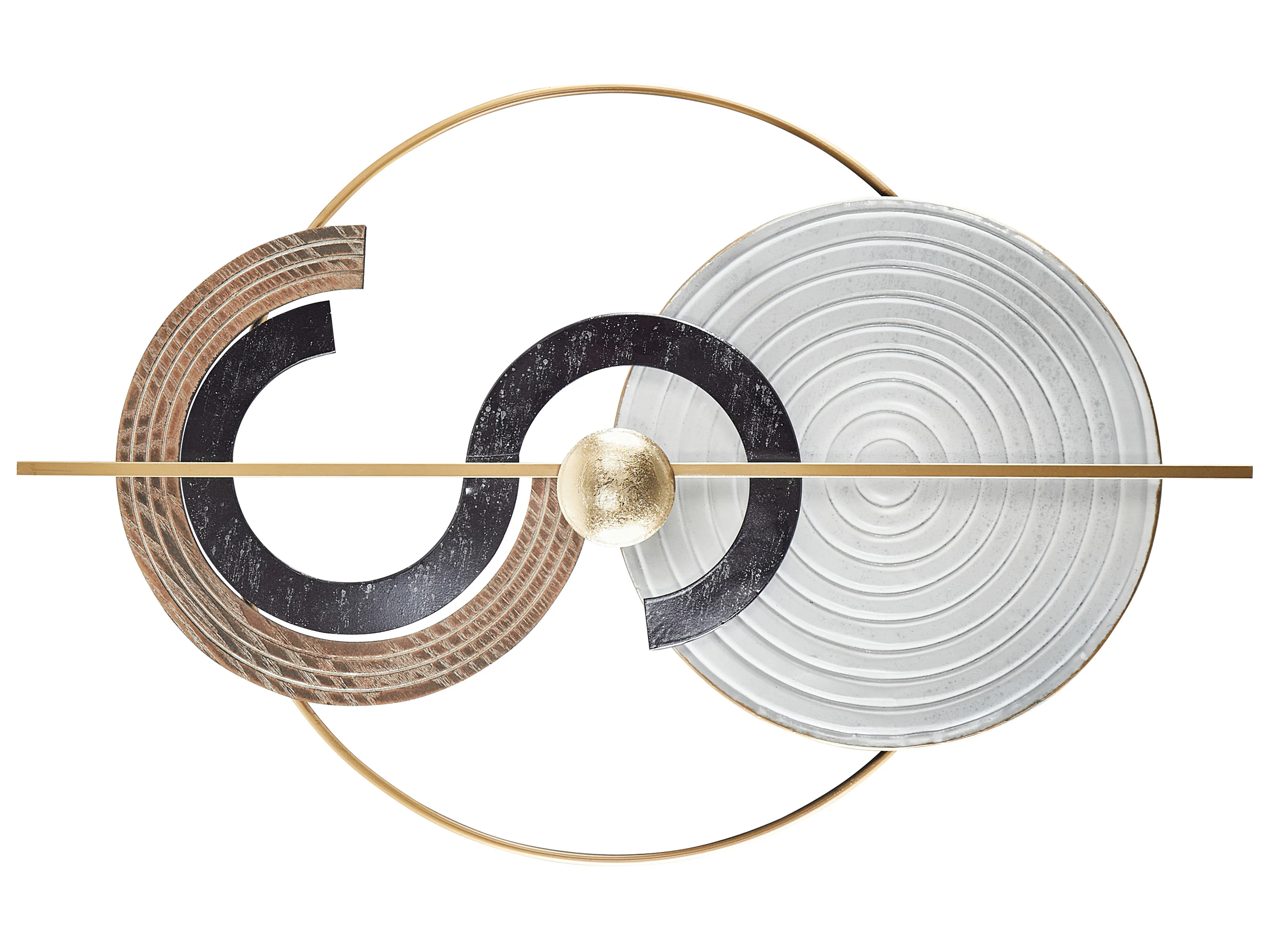 Wall Decor BRAGA Metal 55 cm Multicolour