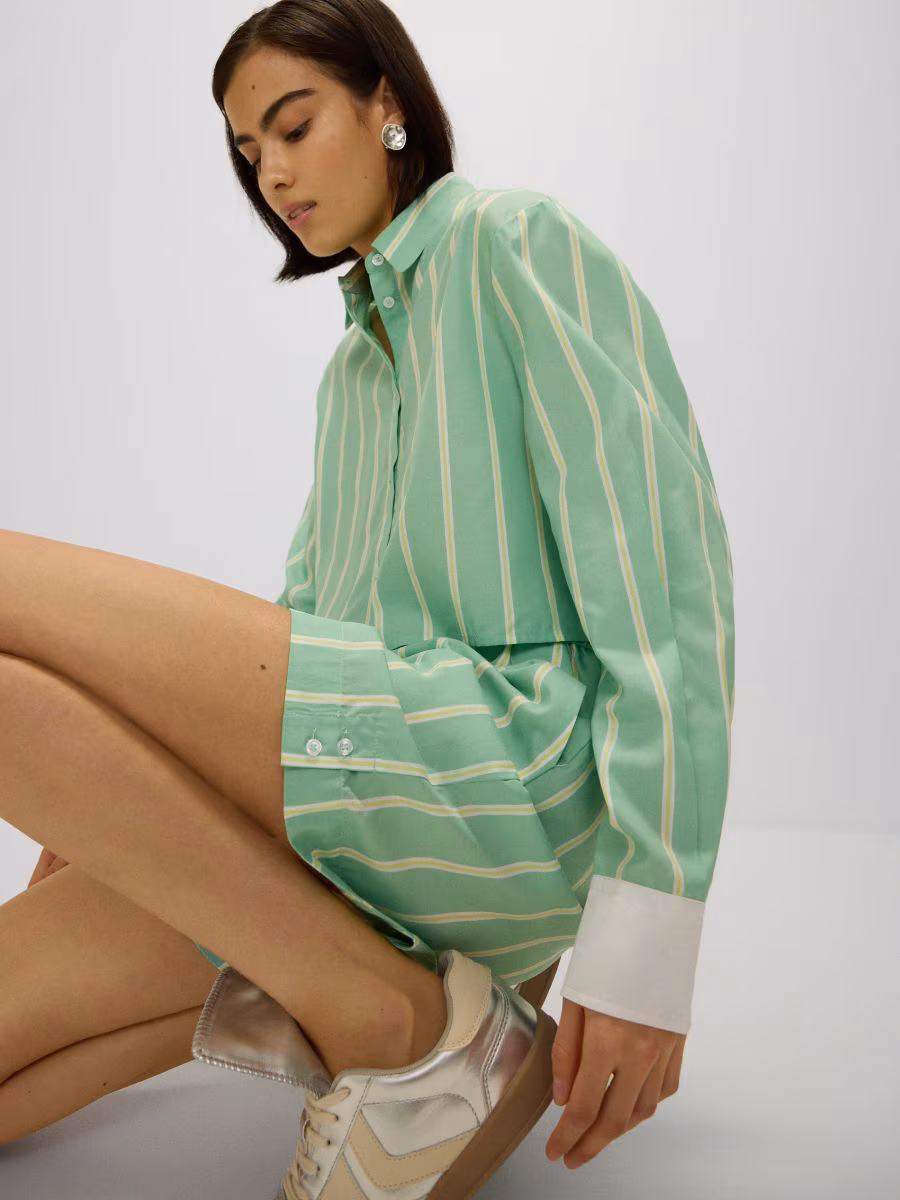 Lyocell Blend Shorts