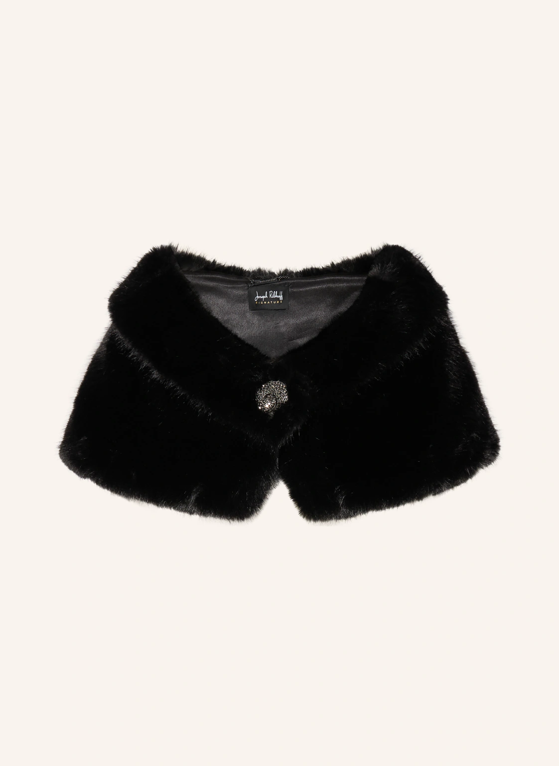 Joseph Ribkoff SIGNATURE Kunstfell-Bolero mit Schmucksteinen
