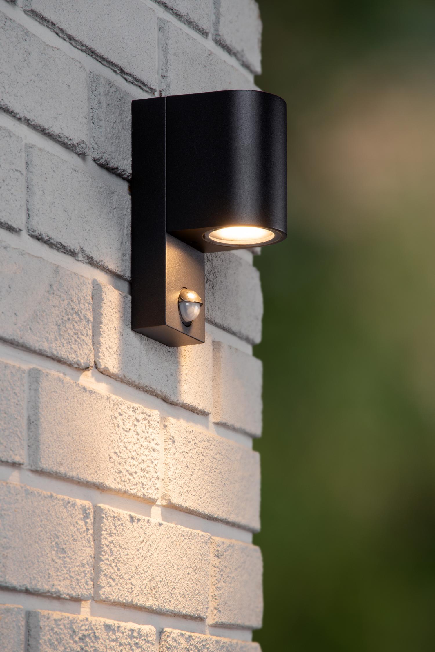 Lucide wandspot ZARO - 1xGU10 - Zwart