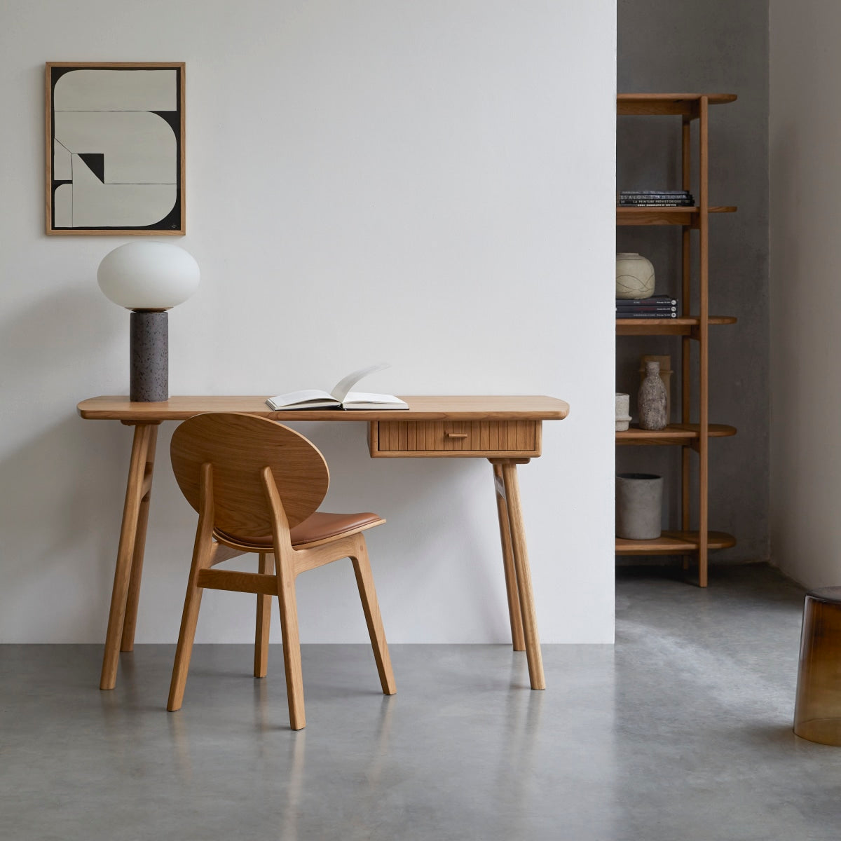 Tikamoon - Bureau in massief eikenhout