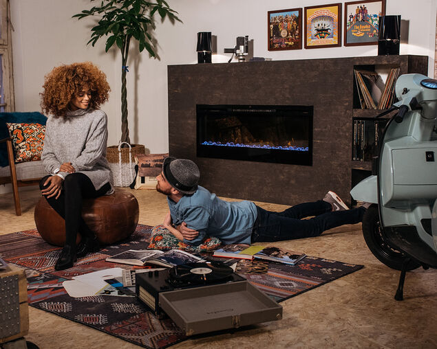 Dimplex Prism 50" Wall Mounted Electric Fireplace