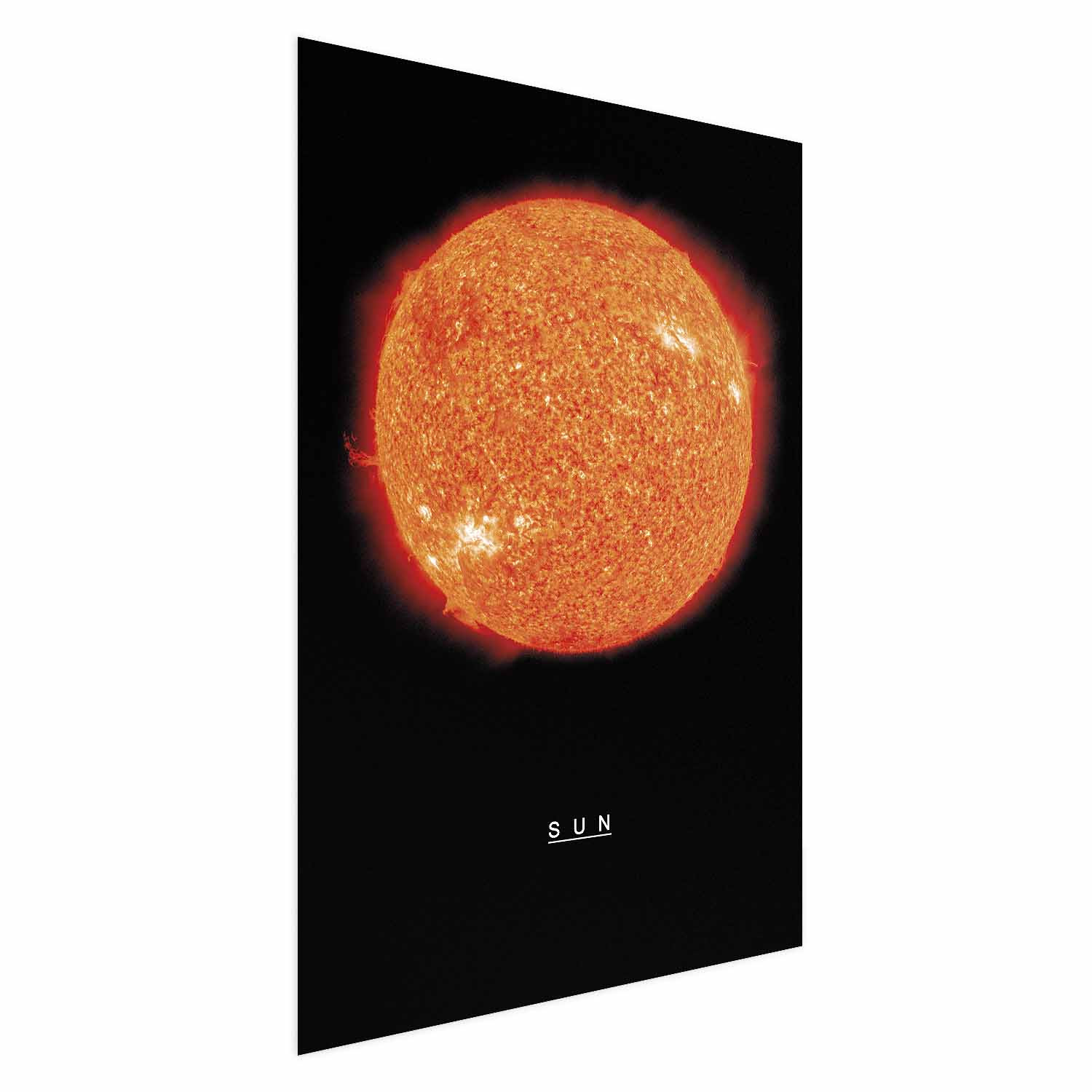 Plakat Słońce 21x30 cm