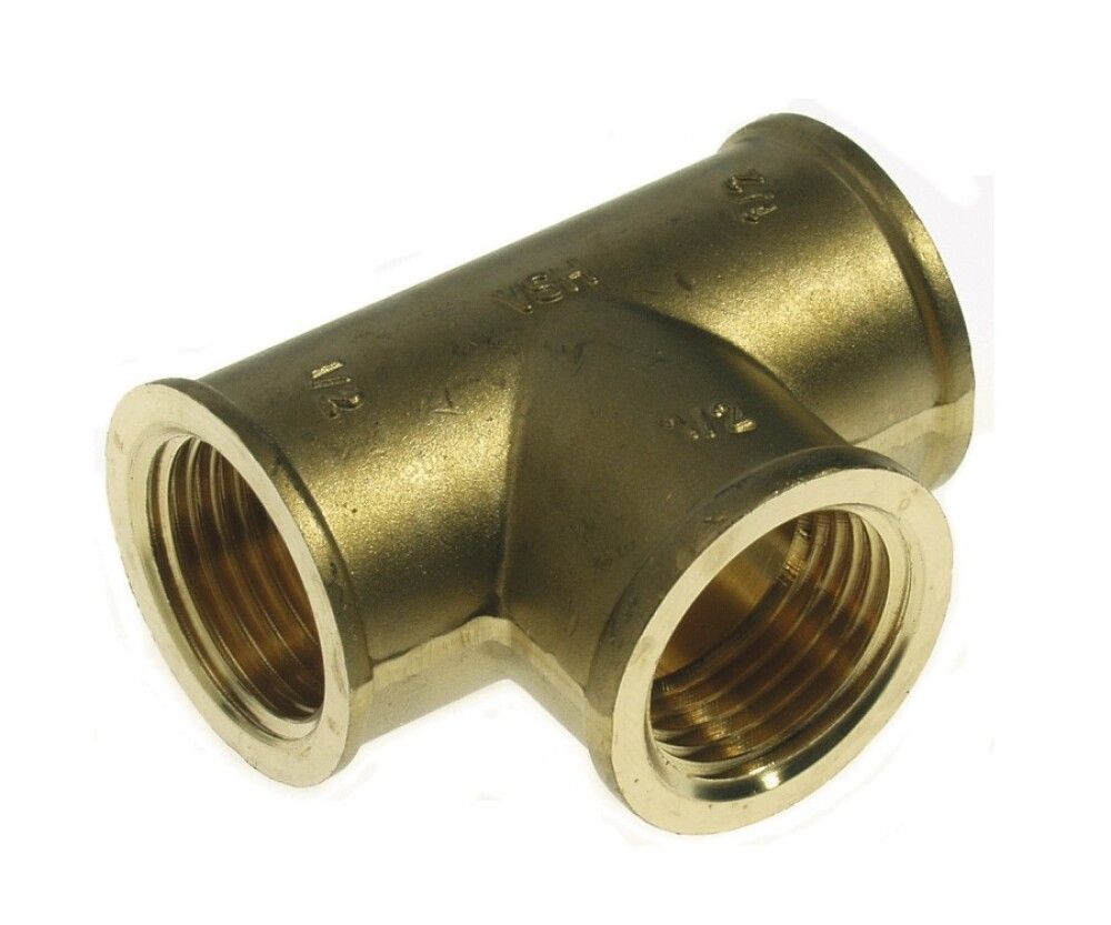 TEE MESSING 3/8"