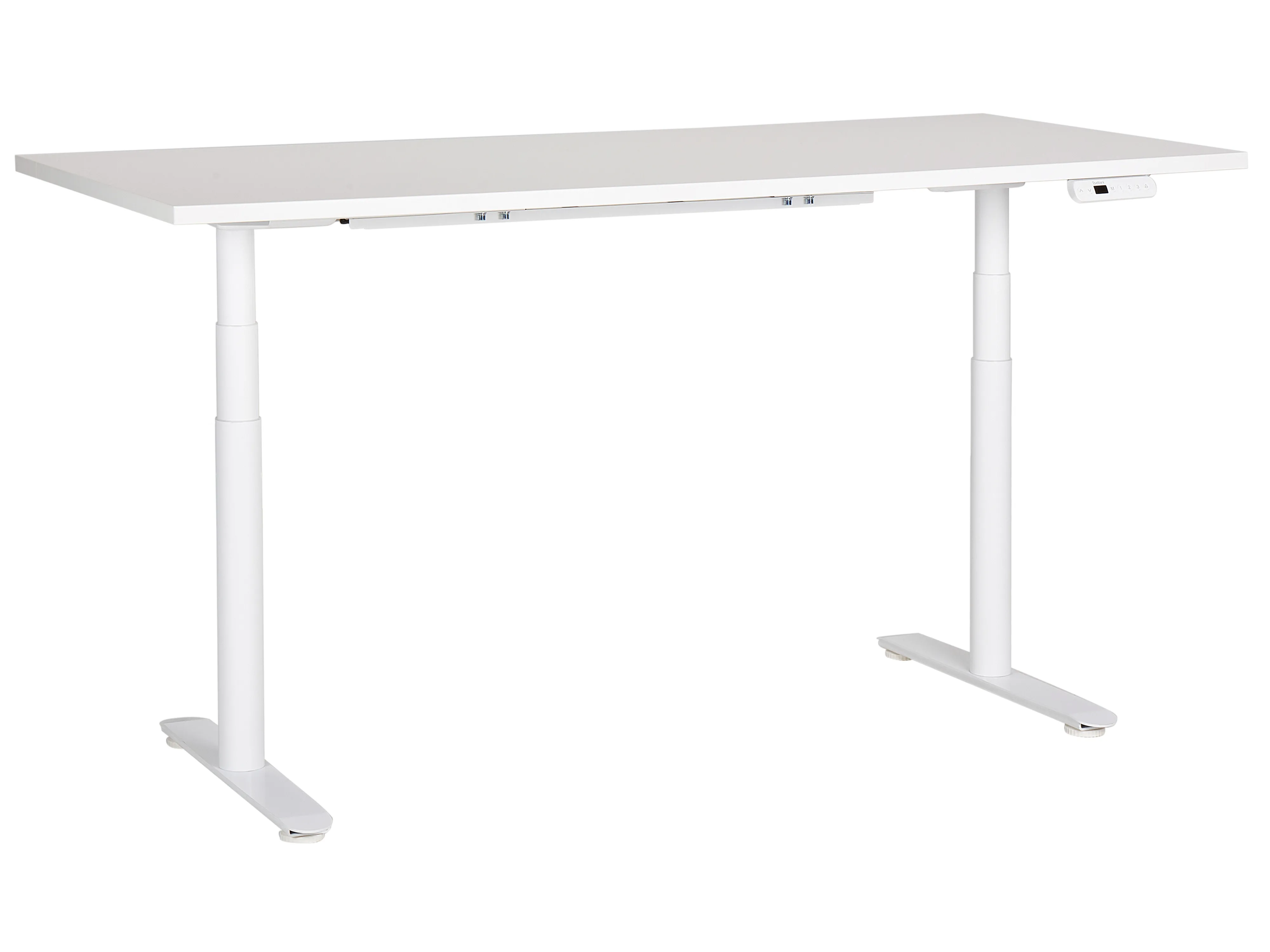 Electric Adjustable Standing Desk DESTINAS White 180 cm 80 cm