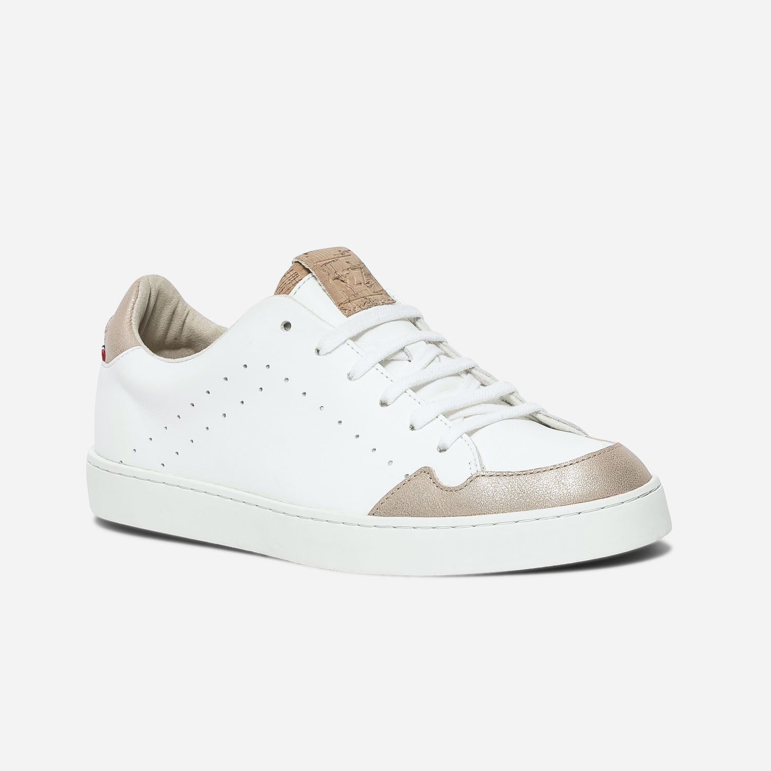 Tennis 1927 blanche femme en cuir éco-conçu