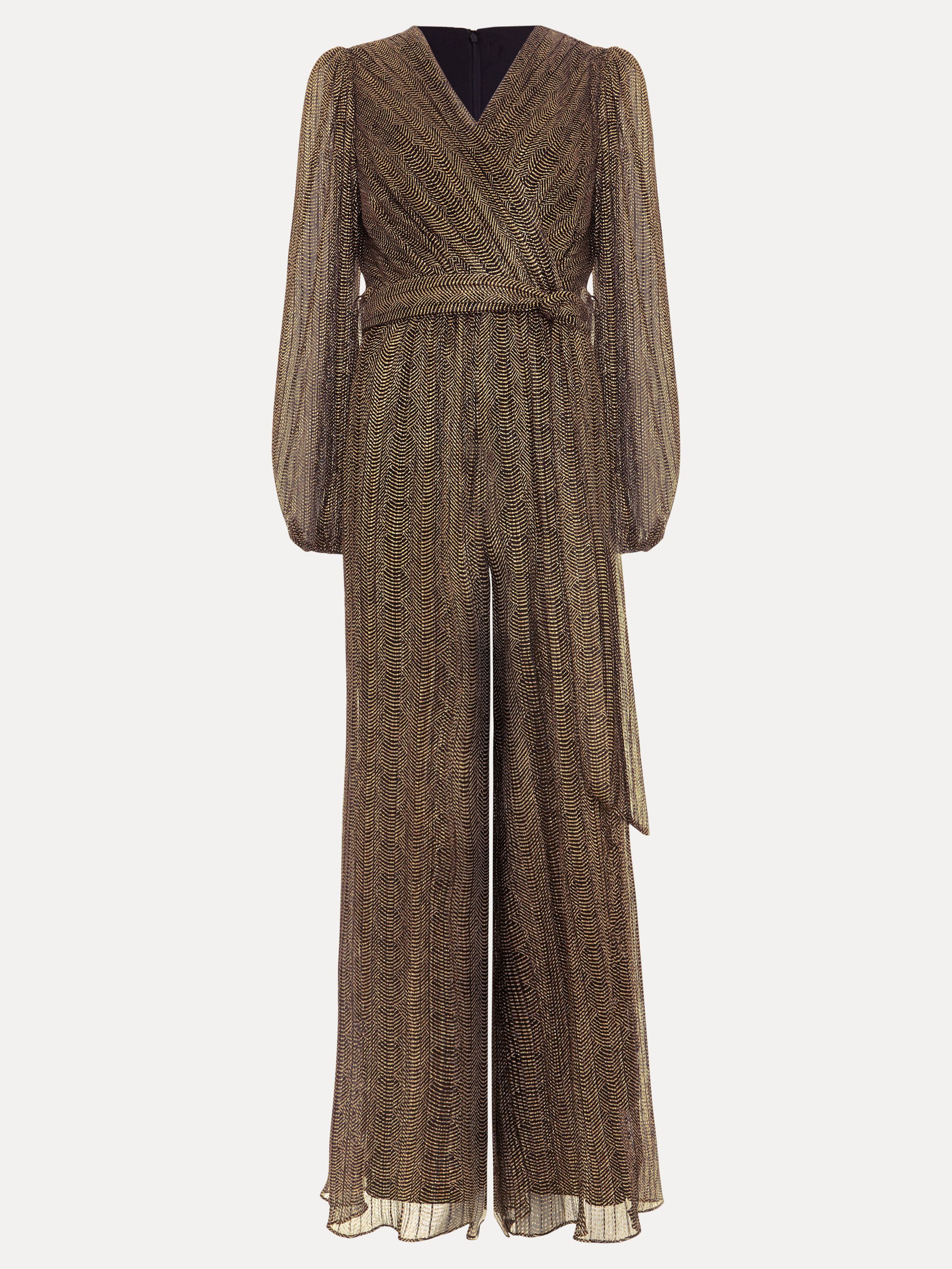 Phase Eight Alli Metallic Textured Jumpsuit