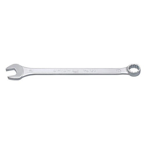 Clé mixte longue chromée satinée 18 - UNIOR - 600398