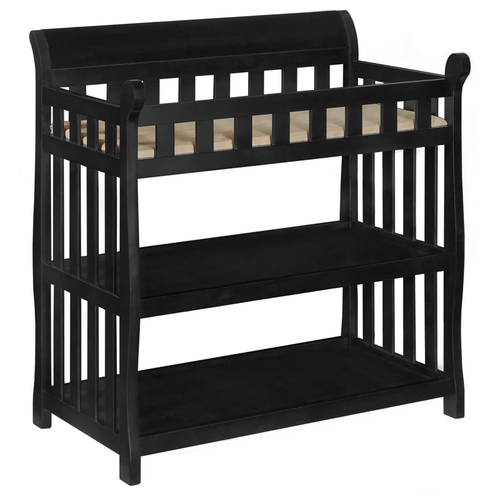 Delta Black Wooden Changing Table