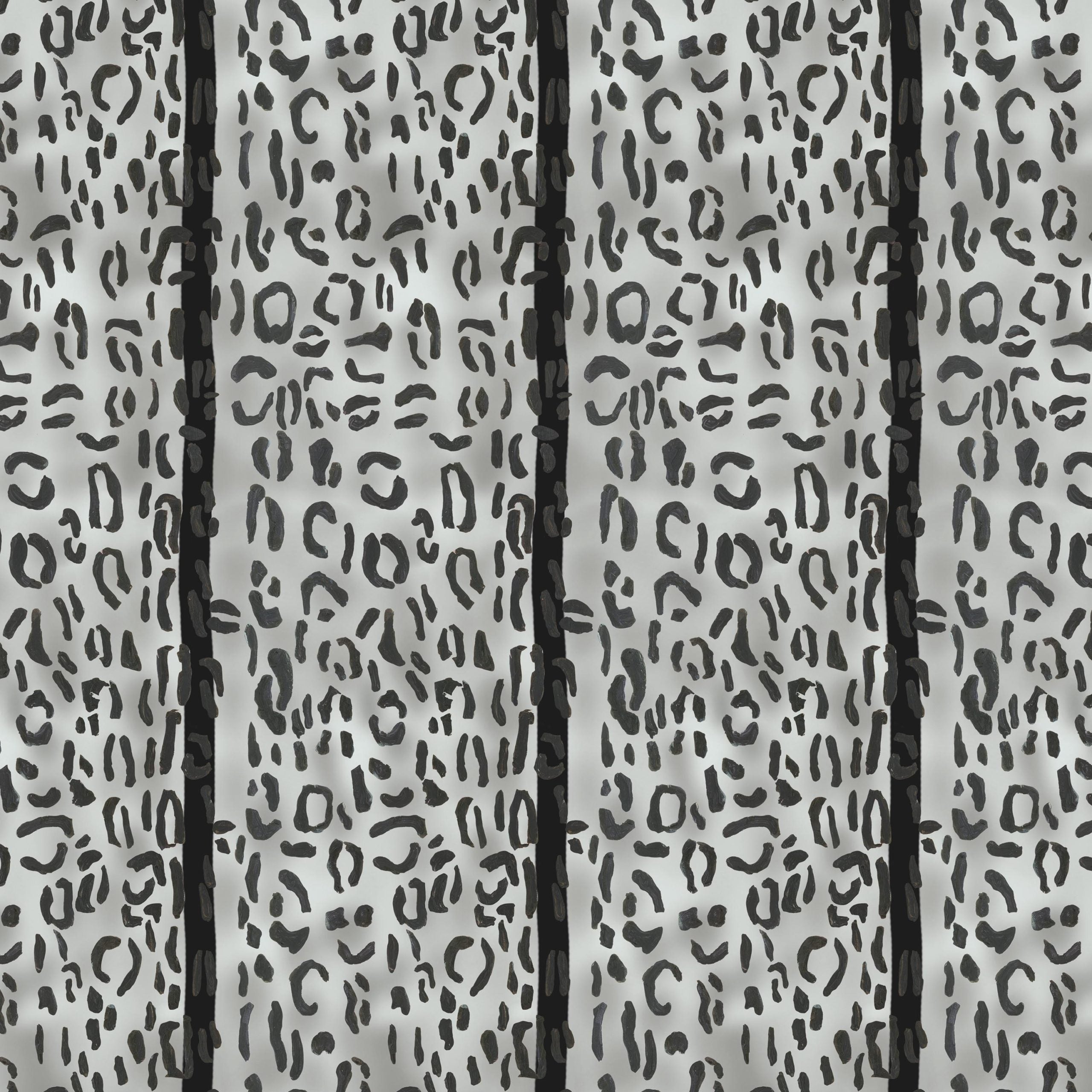 Catchii Behang Leopard print Blue