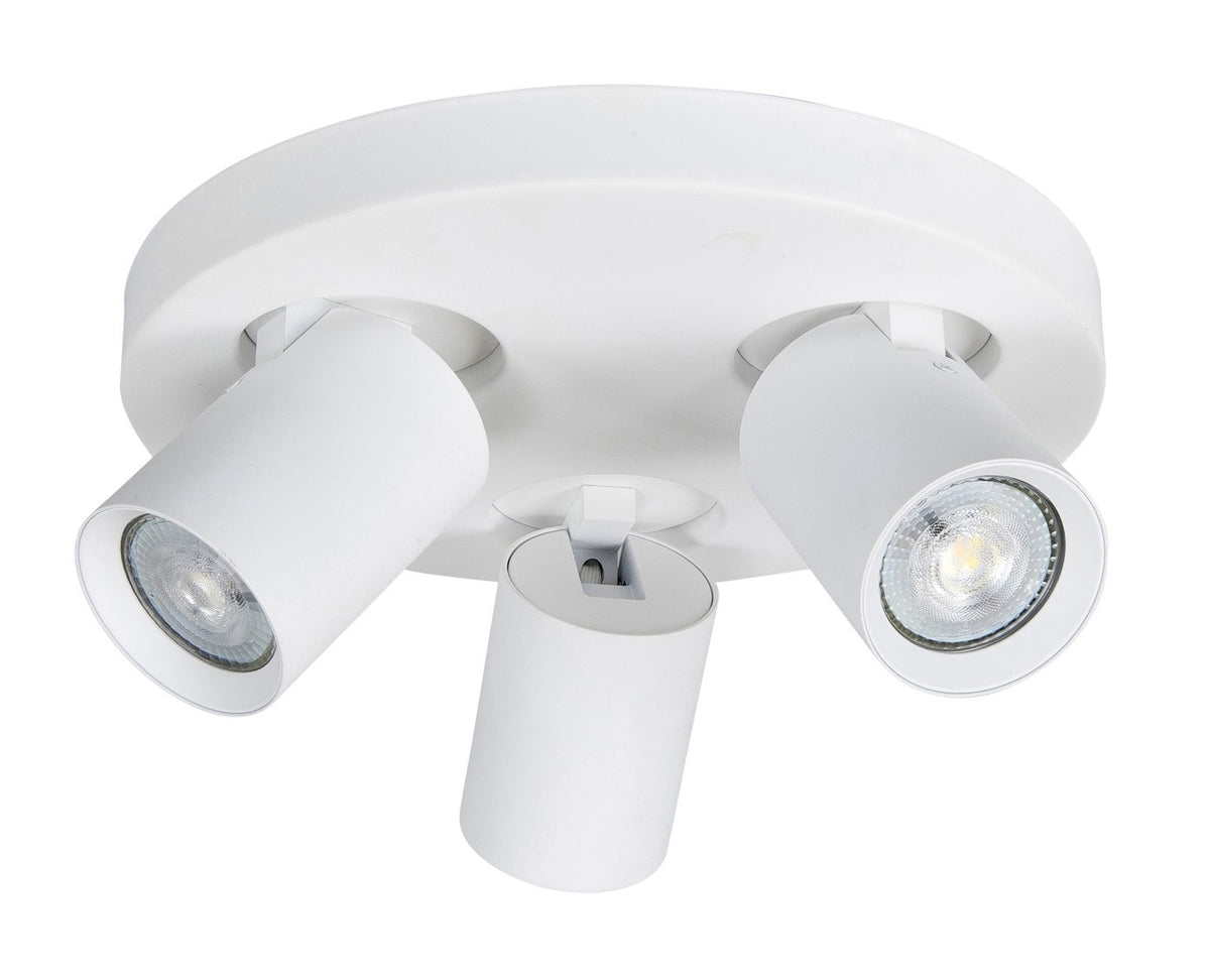 Highlight spot Oliver - 3 lichts - 25 x 13  cm - wit