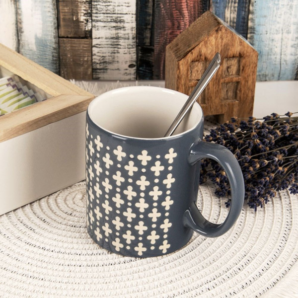 Kubek ceramiczny do picia kawy herbaty 350 ml