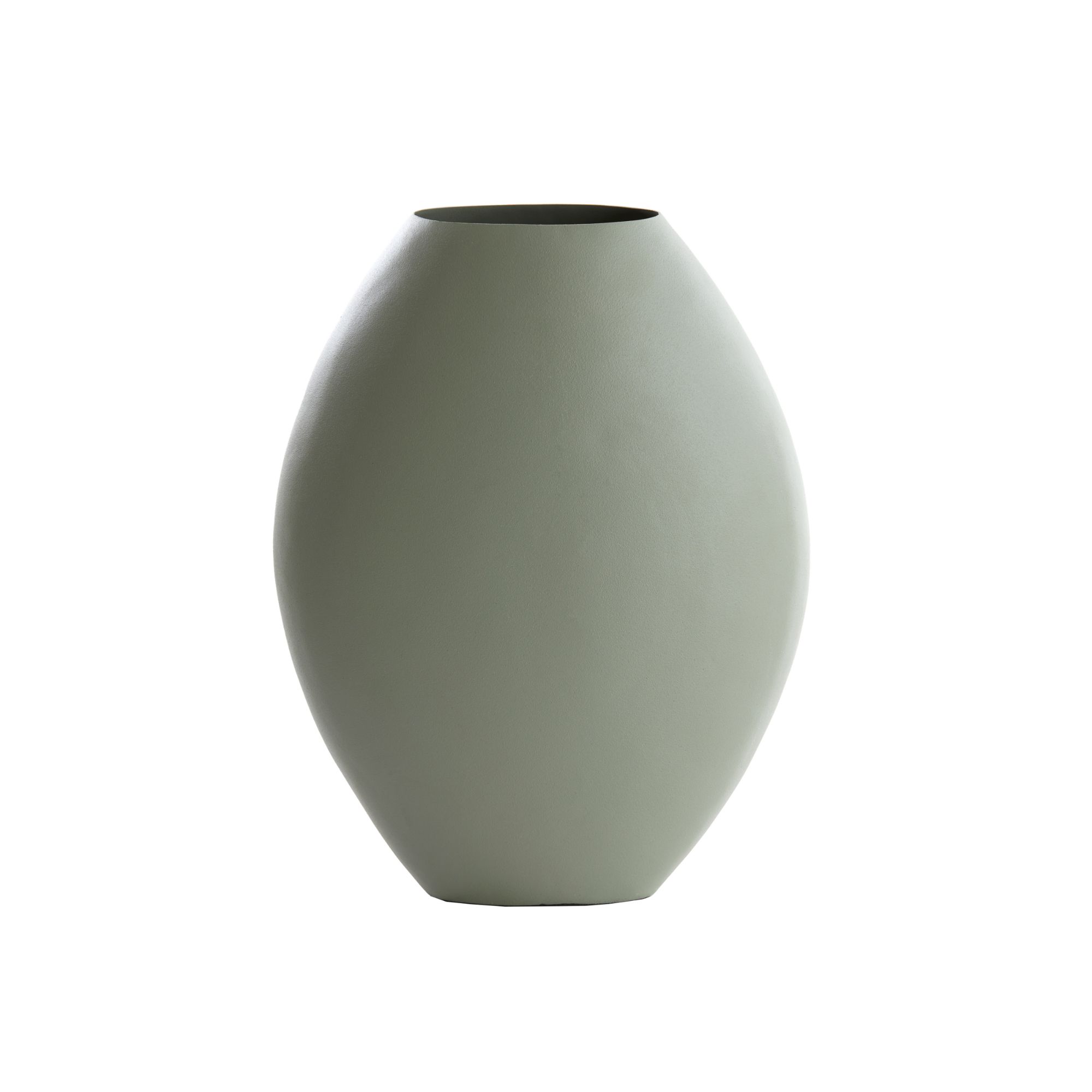 Luqaza vaas Rodin - groen - 25x12x32cm
