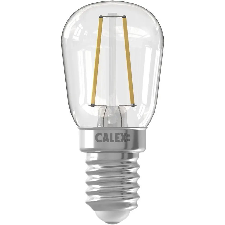 Calex LED buislamp - T26x58 - helder - E14 - 1.5W - 136LM - dimbaar
