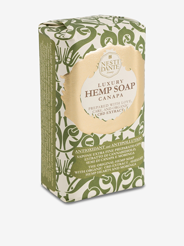 Savon chanvre hemp anti oxydant - nesti dante vert