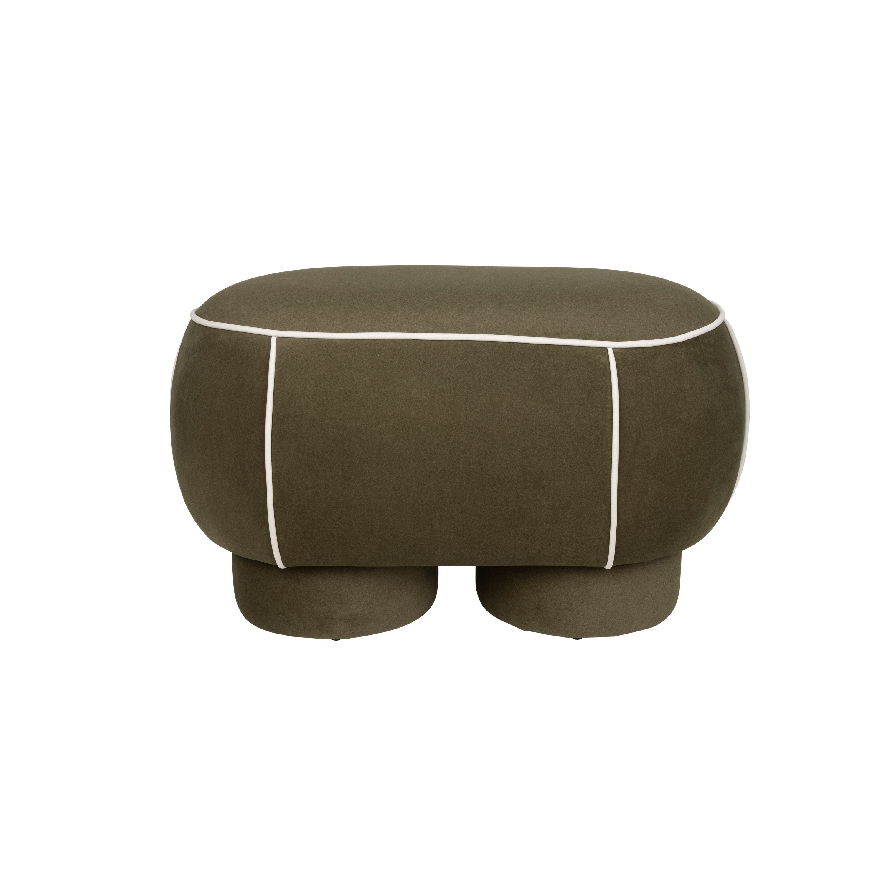 Housecraft Living Marina Bank Ovaal 77,5 cm Groen