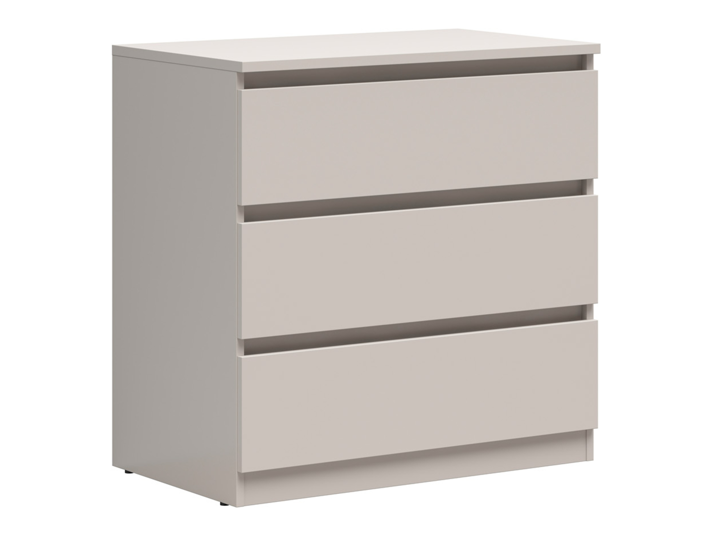 Komoda Tetrix 75 cm z 3 szufladami kaszmir