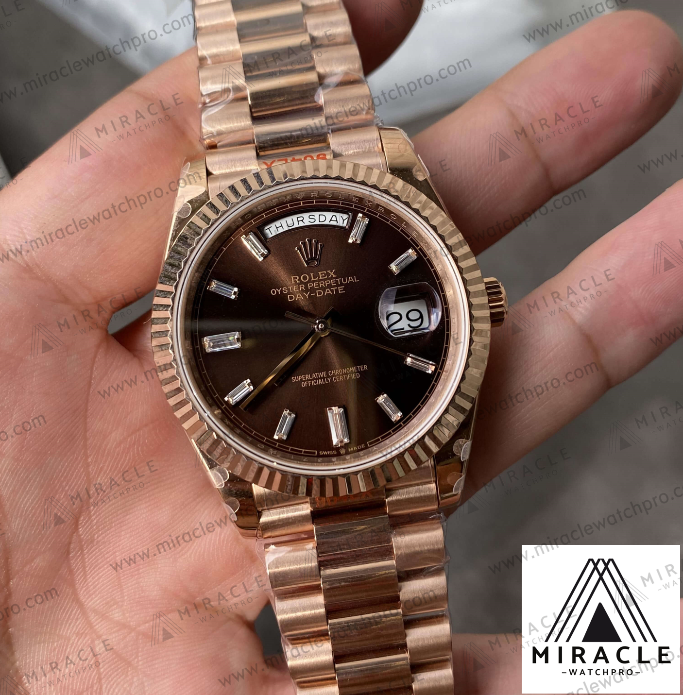 ROLEX-DAY DATE-REF.M228235-0003-ELITE CLONE-40MM-Replica Watch