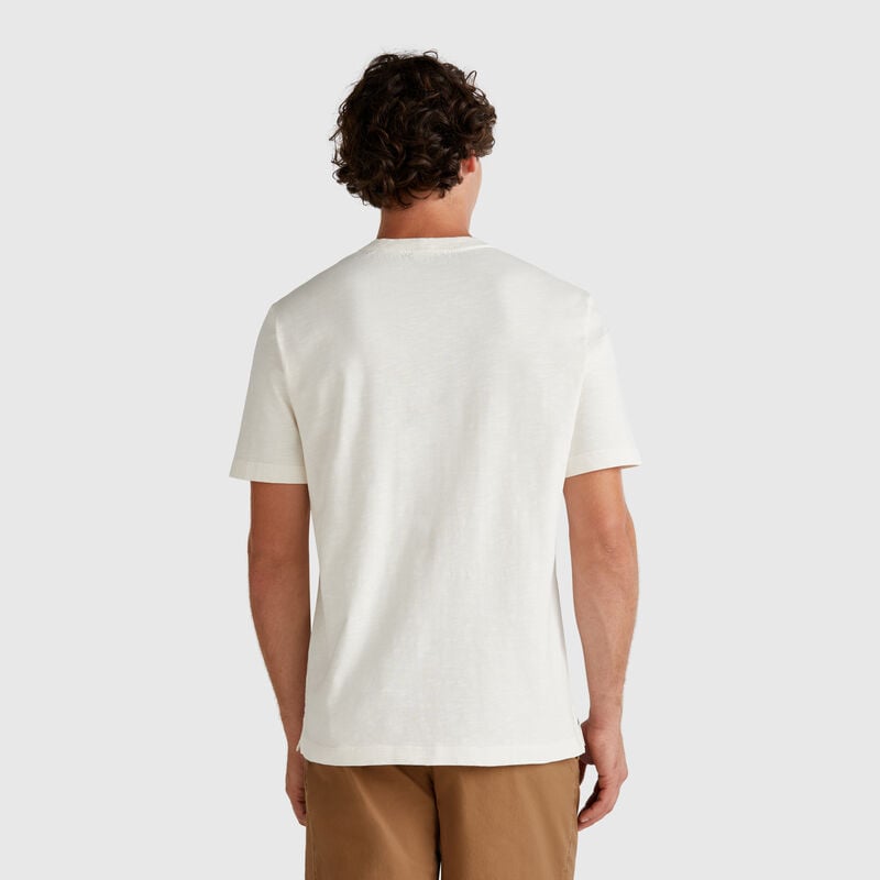 Cream white lightweight t-shirt